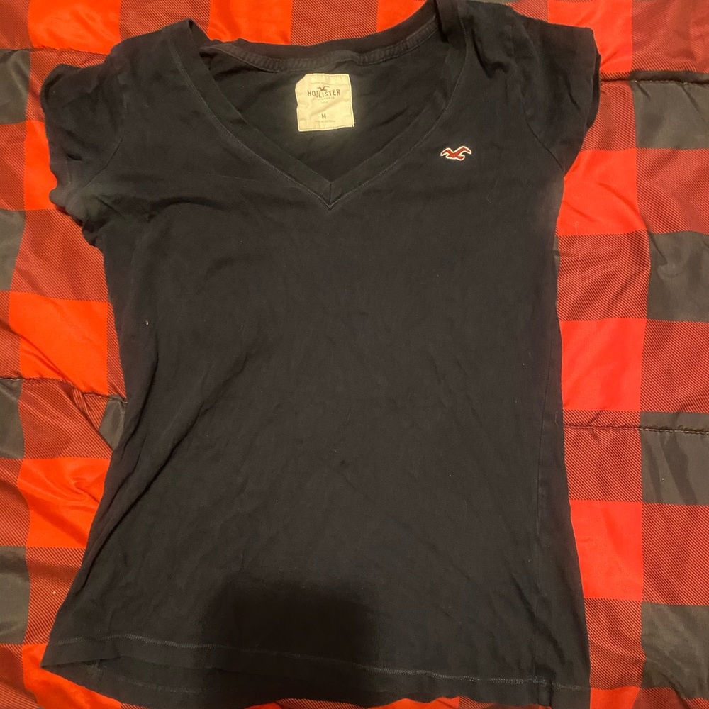Navy blue v neck